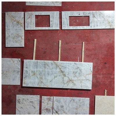 White Cristallo Quartzite Countertops