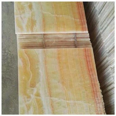 Yellow Honey Onyx Marble Tiles